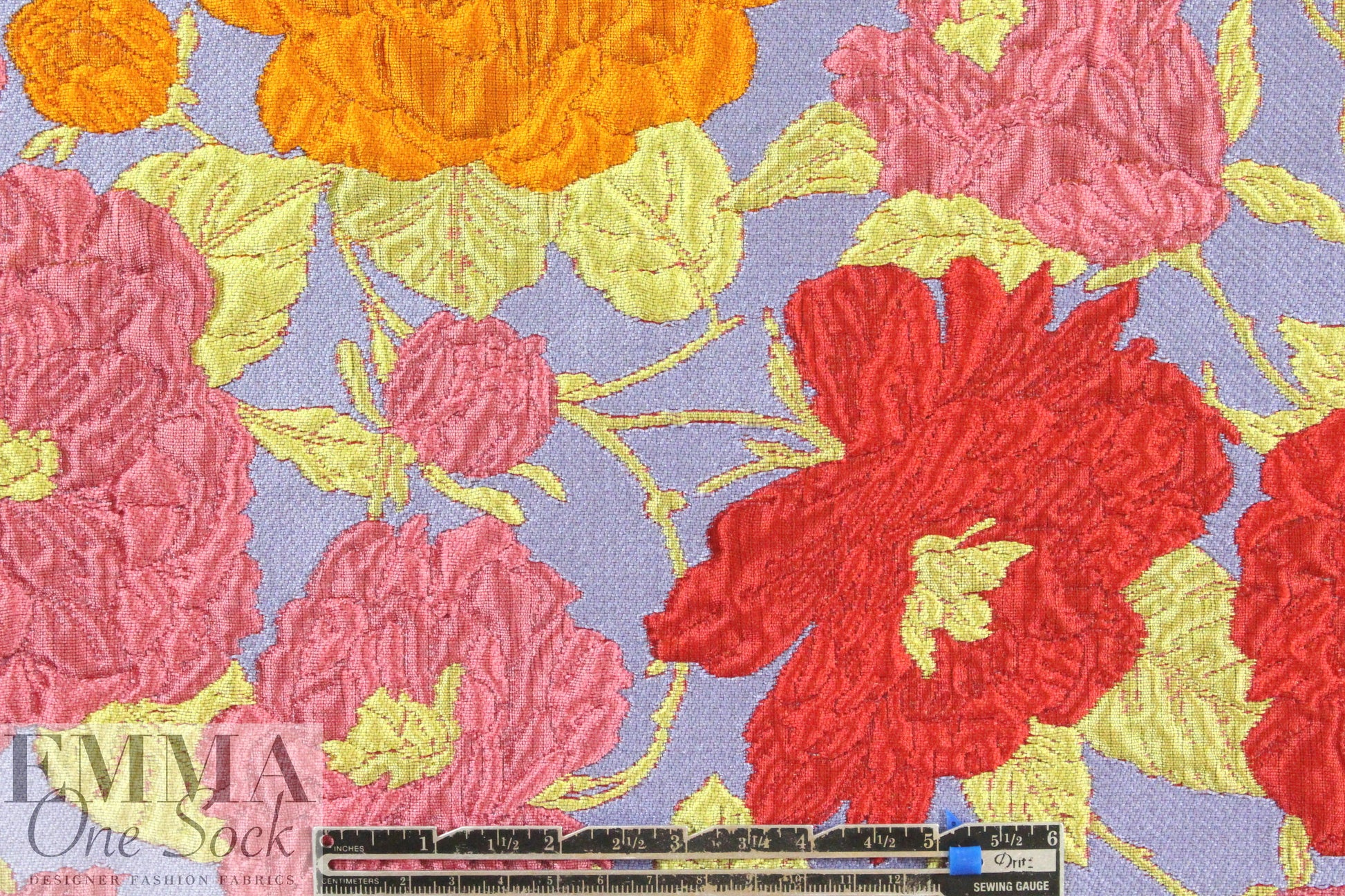A1ice & 01ivia textured flowers jacquard brocade