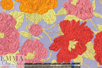 A1ice & 01ivia textured flowers jacquard brocade