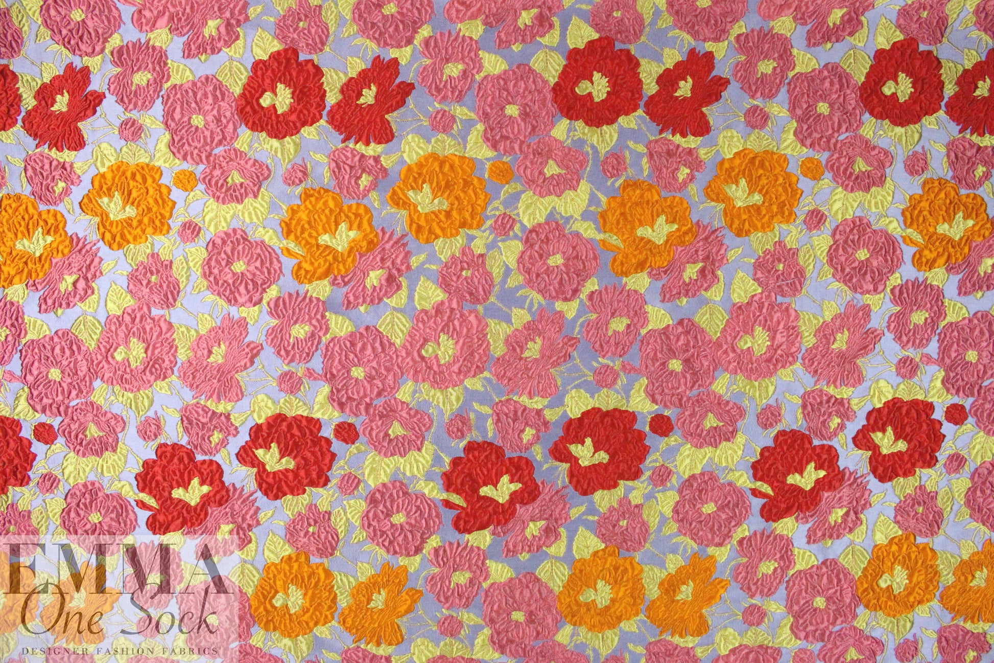 A1ice & 01ivia textured flowers jacquard brocade