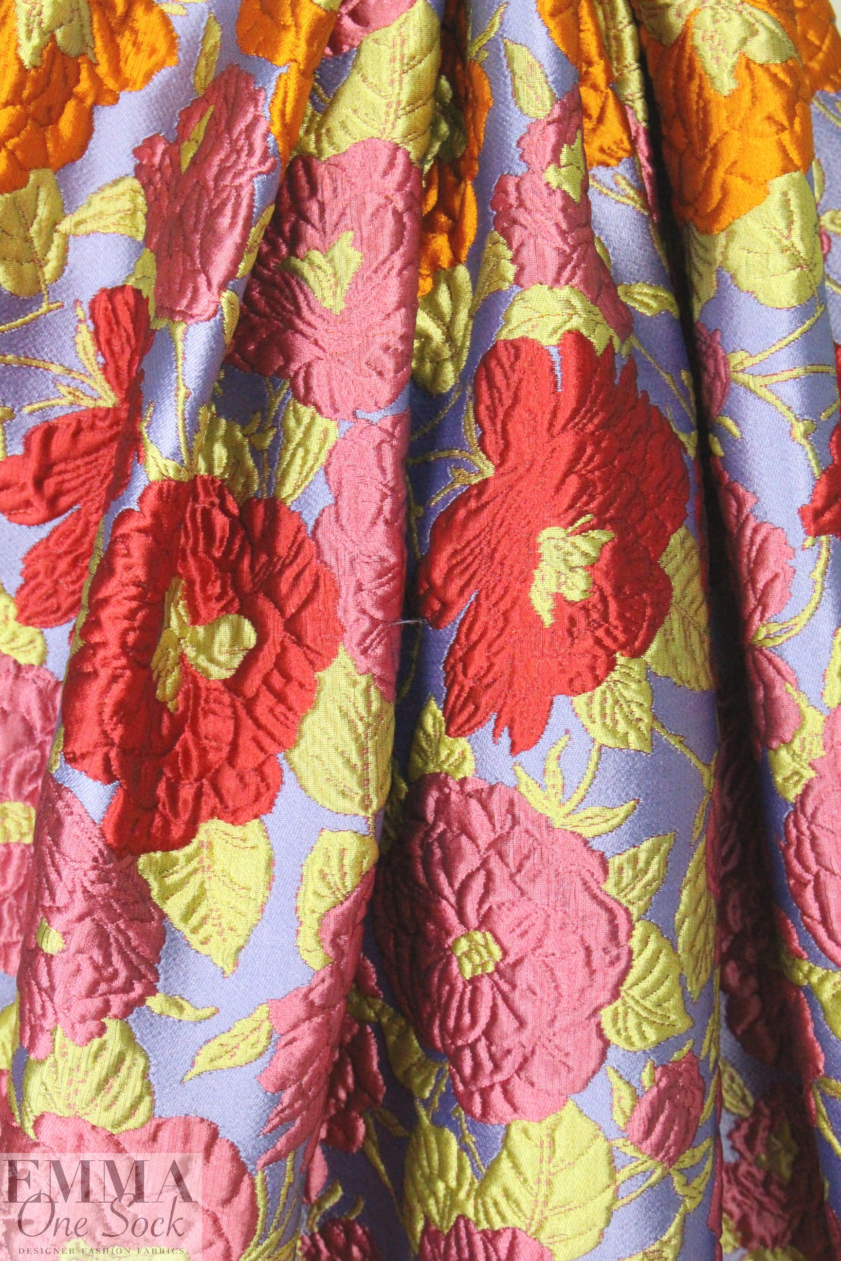 A1ice & 01ivia textured flowers jacquard brocade