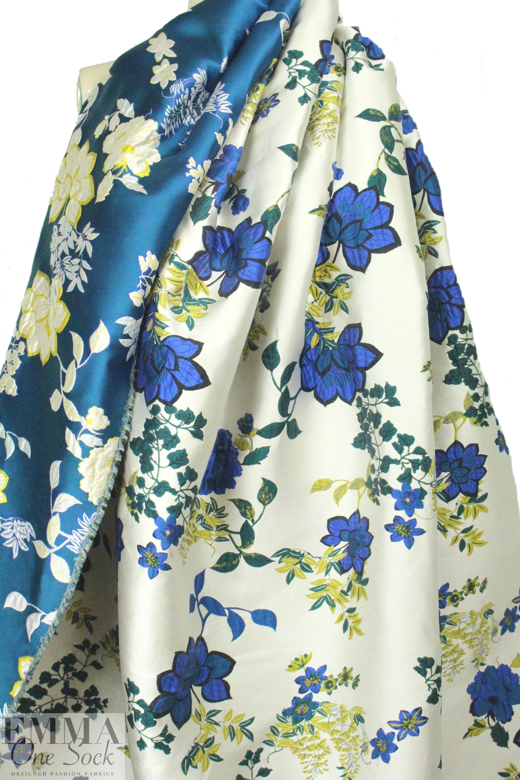 A1ice & 01ivia reversible floral jacquard brocade