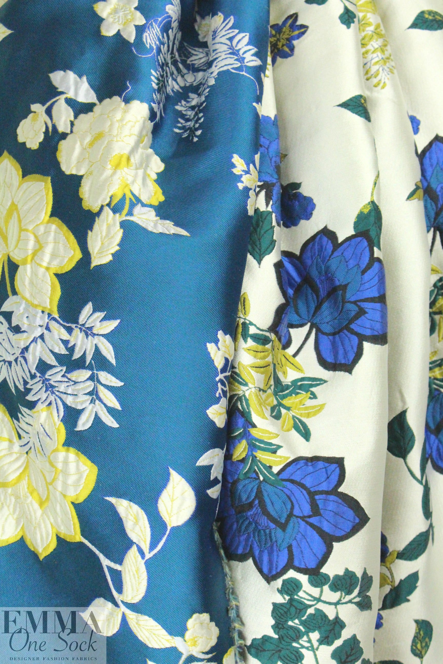 A1ice & 01ivia reversible floral jacquard brocade