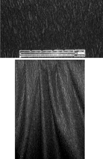Italian black textured stretch brocade 1.66 yd