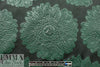 Trin@ Turk textured flower medallions brocade 3 yd