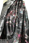 Carmen Marc Va1vo floral over-printed brocade