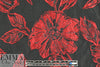 Carmen Marc Va1vo textured flowers brocade