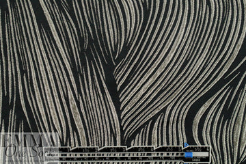 Carmen Marc Va1vo textured waves brocade