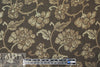 Italian bronze tones decorative floral jacquard brocade 2 yd