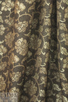 Italian bronze tones decorative floral jacquard brocade