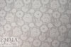 Italian gray tones stylized floral cotton blend jacquard 1.875 yd