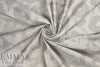 Italian gray tones stylized floral cotton blend jacquard