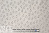 Italian gray tones little flower cotton blend jacquard 1.5 yds