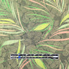 French metallic 'wispy leaf' jacquard brocade - soft greens, etc. .75 yds