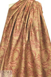 Carmen Marc Va1vo weathered floral jaquard - paprika 2.125 yd