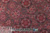 French wine tones textured intricate motif brocade 1.625 yd