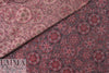 French wine tones textured intricate motif brocade