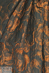 Italian textured matelasse' brocade - cinnamon