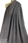 Italian denim/neon tweedy brocade