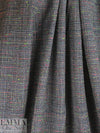 Italian denim/neon tweedy brocade