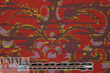 Italian wool blend jacquard brocade - scrollwork 2.125 yd
