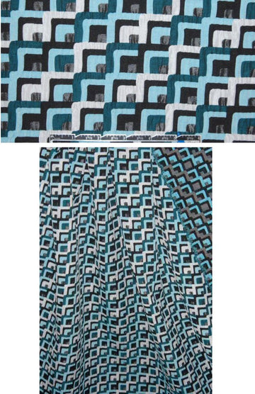 French 'sheen-infused' mod textured brocade