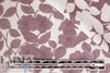 designer floral bloom jacquard brocade - dusty plum .75 yds