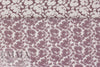 designer floral bloom jacquard brocade - dusty plum 1 yard