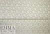 French silvery gray reversible floral jacquard 2 yds