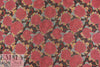 Italian textured matelasse' brocade - jewel flowers