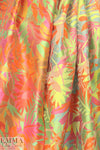 Italian colorful tropics jacquard brocade