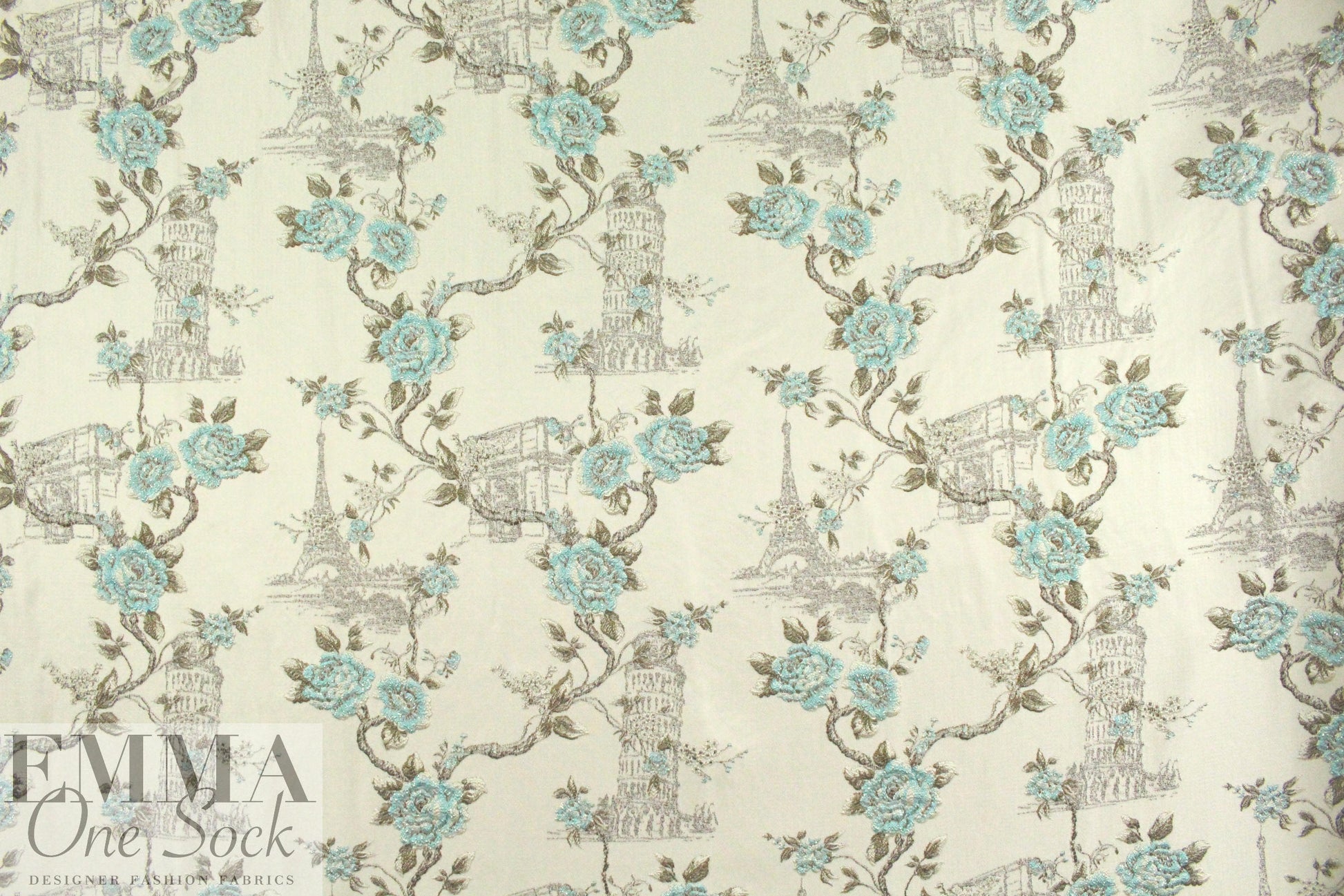 French textured jacquard brocade - 'European tour'