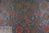 Italian medallion flower matelasse' brocade