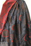 Italian medallion flower matelasse' brocade