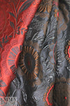 Italian medallion flower matelasse' brocade
