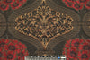 Italian regal medallion matelasse' brocade