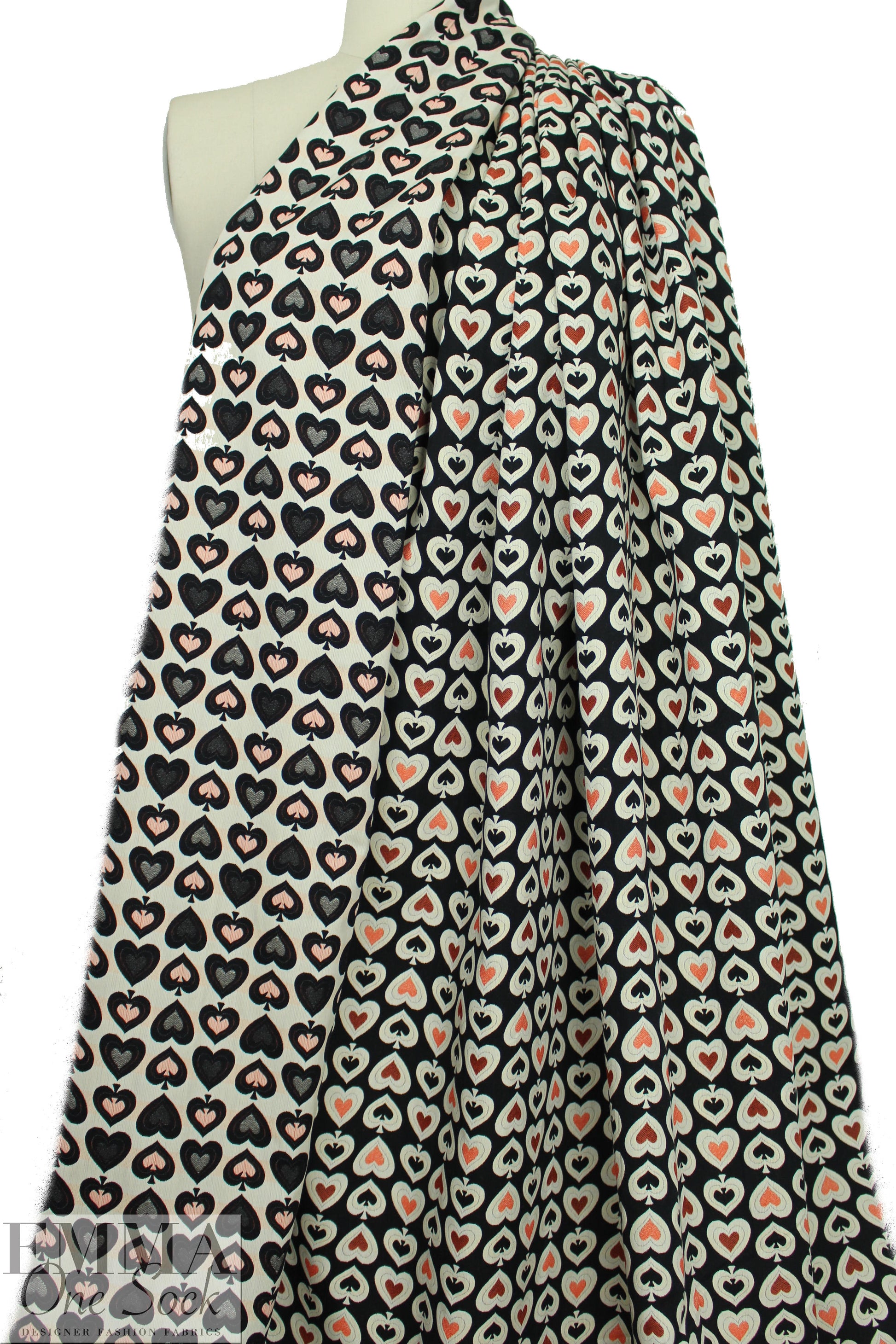 NY designer cotton blend jacquard brocade - house of cards