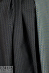 NY designer little zig stretch brocade