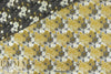 famous designer abstracted floral brocade - gold/silver