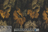 famous designer gold/copper floral metallic brocade 1.125 yds