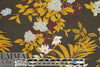 Italian floral brocade - gold/bronze/burgundy/blue 1.875 yd