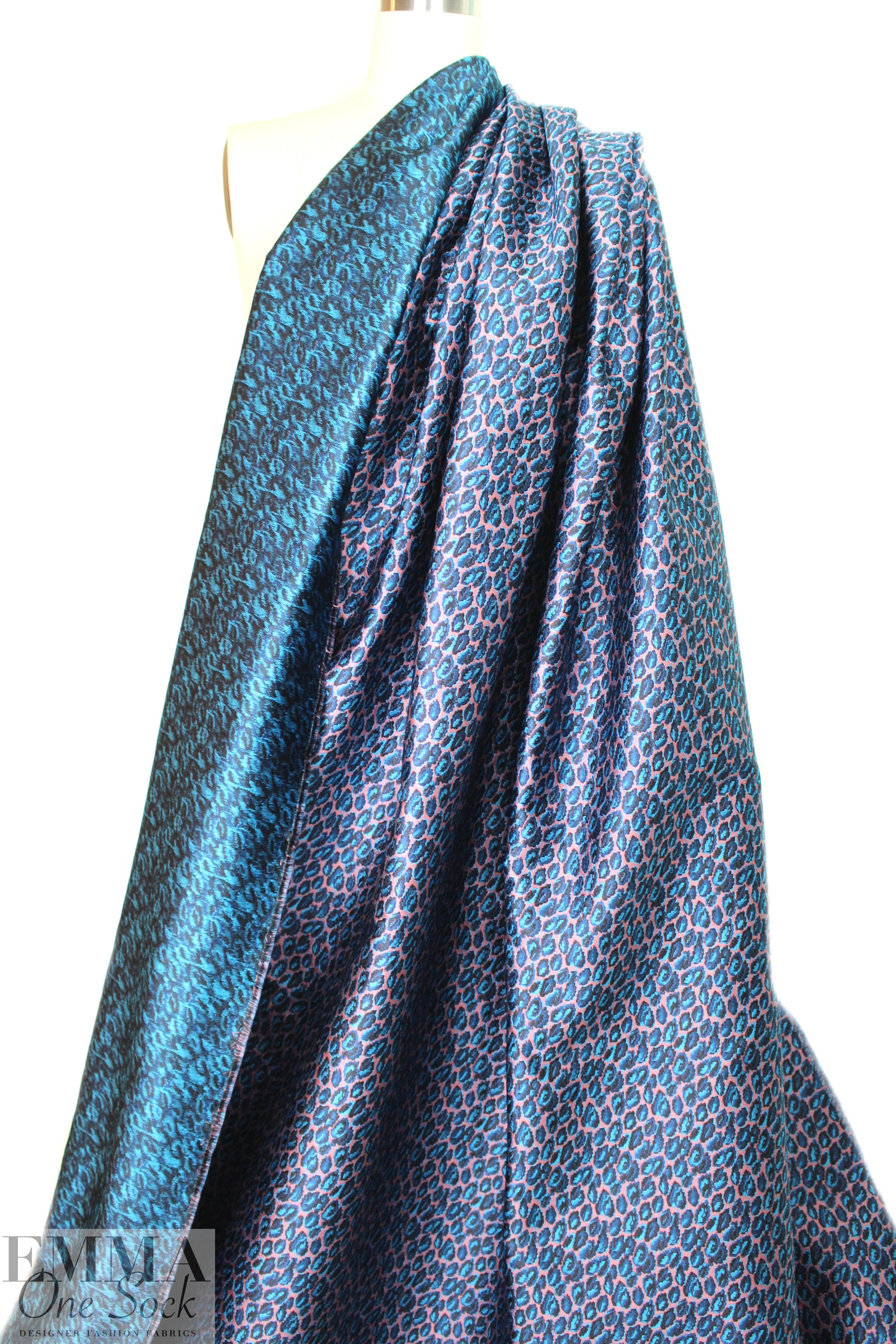 Monique Lhui11er French leaf graphic brocade