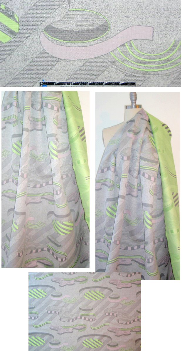 0pening Ceremony 'puzzling code' cotton jacquard 1.875 yd