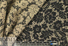 NY designer flowery lace look brocade 1.625 yds