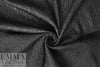 French textured black stretch matelasse' brocade