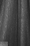 French textured black stretch matelasse' brocade