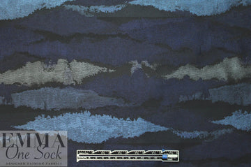 Italian nocturnal waves jacquard brocade 1 yard