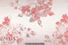 NY designer coral tones floral jacquard brocade