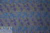 NY designer textured floral brocade - olive/navy/violet
