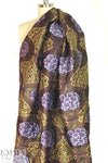 Italian hydrangea regal medallion matelasse' brocade
