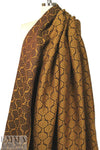 Italian fleur de lis cotton blend brocade